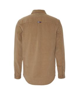 TJM CORD SHIRT REGULAR FIT TIGER´S EYE