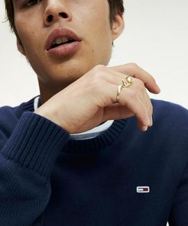 TJM TOMMY CLASSICS SWEATER BLACK IRIS