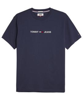 TJM SMALL LOGO TEE REGULAR FIT BLACK IRIS