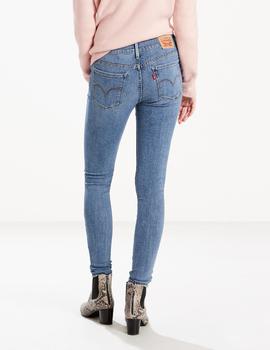 710 SUPER SKINNY FIT INDIGO SPLASH