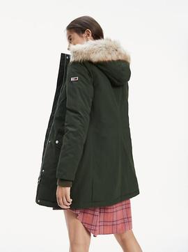 TJW TECHNICAL DOWN PARKA SLIM FIT KOMBU GREEN