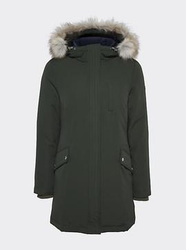 TJW TECHNICAL DOWN PARKA SLIM FIT KOMBU GREEN