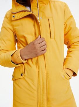 TJW TECHNICAL DOWN PARKA SLIM FIT GOLDEN GLOW