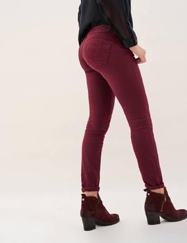 WONDER PUSH UP SKINNY FIT LONETA GRANATE