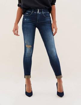 SECRET SKINNY FIT PREMIUN WASH CON ROTOS