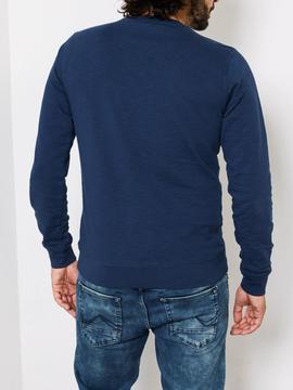 SUDADERA M-3090-SWR307-5082 PETROL BLUE