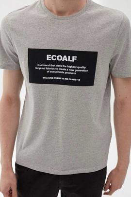 NATAL LABEL T-SHIRT MAN GREY MELANGE