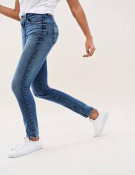 SECRET GLAMOUR SKINNY FIT HIGH RISE EN DENIM AZUL