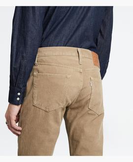 PANTALÓN DE PANA 511™ SLIM FIT LEAD GREY WARP STR CORD