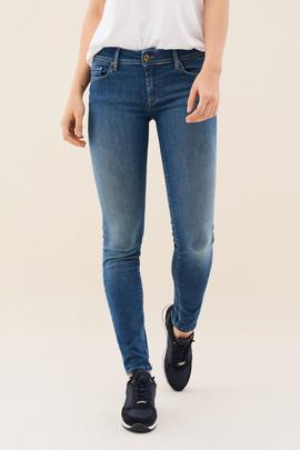 WONDER PUSH UP SKINNY FIT THERMOLITE EN DENIM AZUL