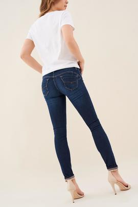 WONDER PUSH UP SKINNY FIT THERMOLITE EN DENIM AZUL