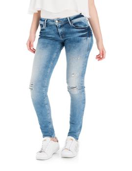 WONDER PUSH UP SKINNY FIT PREMIUN WASH CON ROTOS