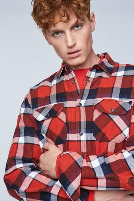 PIRRO CHECKERED INDIGO