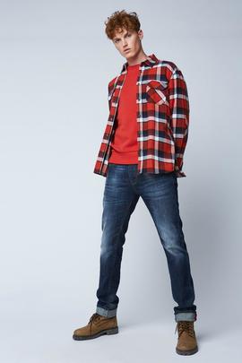 PIRRO CHECKERED INDIGO