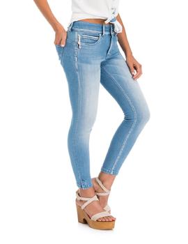 SECRET CAPRI SKINNY FIT EN DENIM AZUL