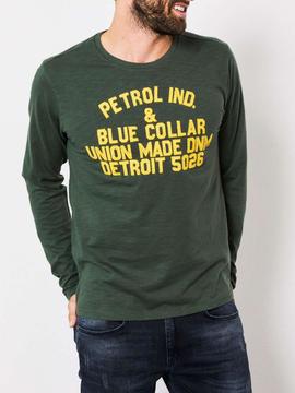 CAMISETA M.L M-3090-TLR603-6120 WORKER GREEN
