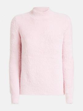 LS RN IRENE SWEATER ALABASTER PINK