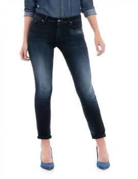 WONDER PUSH UP SKINNY FIT HIGH WAIST EN DENIM AZUL