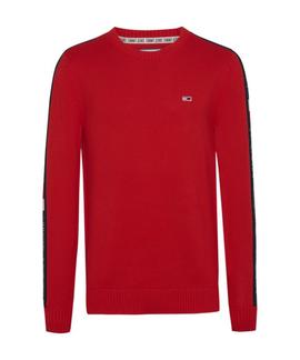 TJM TAPE SWEATER REGULAR FIT LT GREY HTR