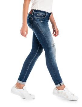 WONDER PUSH UP SKINNY FIT PREMIUM WASH CON ROTOS