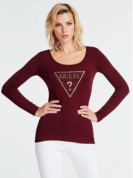 LS RN ELIANA SWEATER MARTINA RED