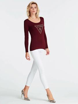 LS RN ELIANA SWEATER MARTINA RED