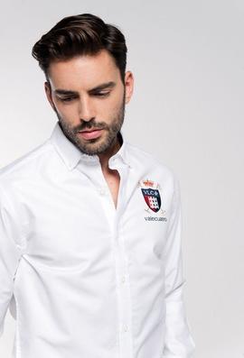 CAMISA H LEONES BLANCA