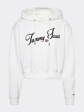 TJW MODERN LOGO HOODIE SNOW WHITE