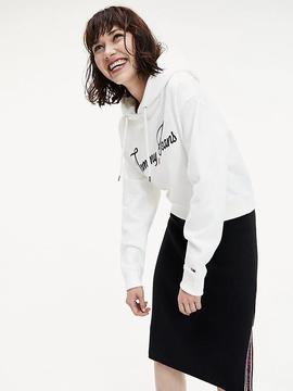 TJW MODERN LOGO HOODIE SNOW WHITE