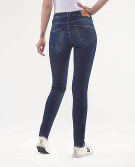 PANTALÓN VAQUERO HIGH RISE SLIM FIT W4002 DENIM AZUL