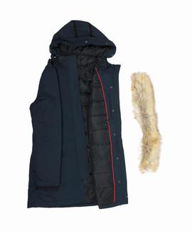THDW TECHNICAL DOWN JACKET 14 BLACK IRIS