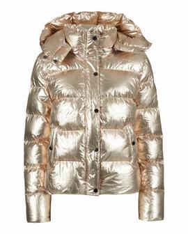 CHAQUETA DE MUJER ACOLCHADA ORO ROSA