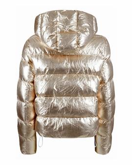 CHAQUETA DE MUJER ACOLCHADA ORO ROSA