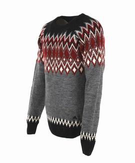 JERSEY DE HOMBRE CON GRECA GRIS