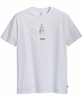 CAMISETA LEVIS STAR WARS STORMTROOPER BLANCA
