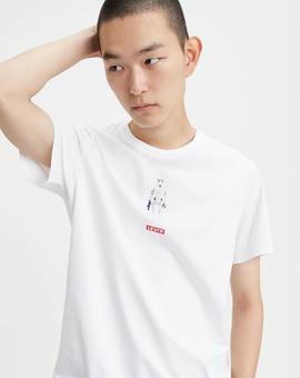 CAMISETA LEVIS STAR WARS STORMTROOPER BLANCA