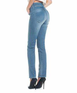 SECRET SLIM FIT CLEAN WASH EN DENIM AZUL