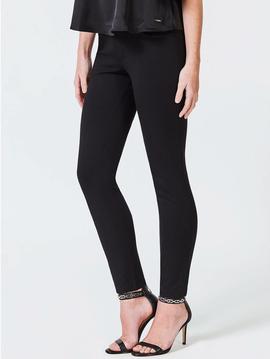 CURVE X PUSH UP SKINNY FIT MID RISE JET BLACK