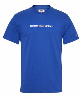 TJM STRAIGHT SMALL LOGO TEE SURF THE WEB