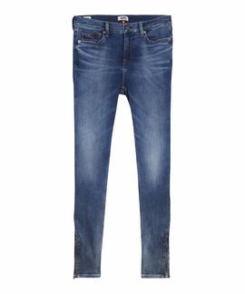 PANTALÓN VAQUERO NORA MID RISE SKINNY FIT ANKLE ZIP MAINE