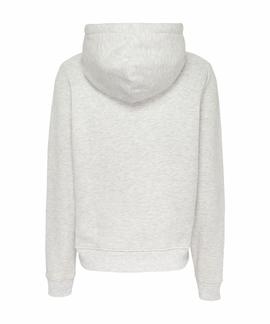 TJW ESSENTIAL LOGO HOODIE PALE GREY