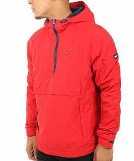 THDM LOGO PULLOVER JACKET 41 RED