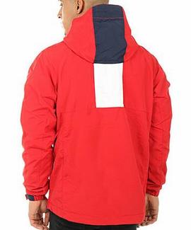 THDM LOGO PULLOVER JACKET 41 RED