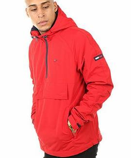 THDM LOGO PULLOVER JACKET 41 RED