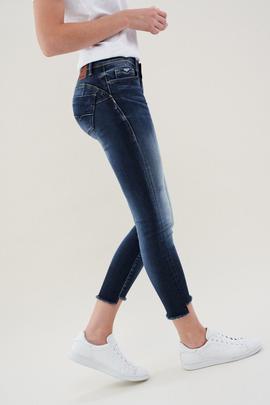 WONDER CAPRI PUSH UP SKINNY FIT PREMIUM WASH EN DENIM AZUL