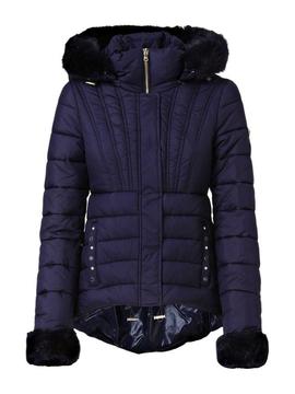 DORIS HOODED JACKET DEEP INDIGO