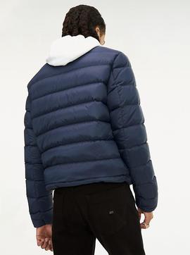 TJM ESSENTIAL DOWN JACKET BLACK IRIS