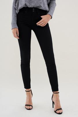 SECRET SKINNY FIT HIGH RISE TRUE BLACK