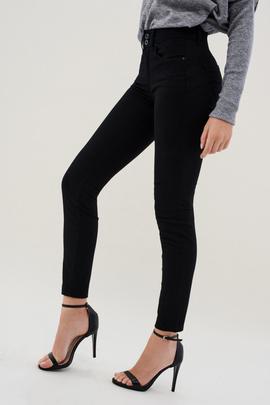 SECRET SKINNY FIT HIGH RISE TRUE BLACK