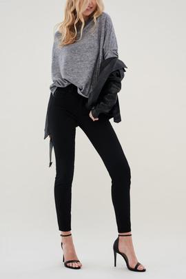 SECRET SKINNY FIT HIGH RISE TRUE BLACK